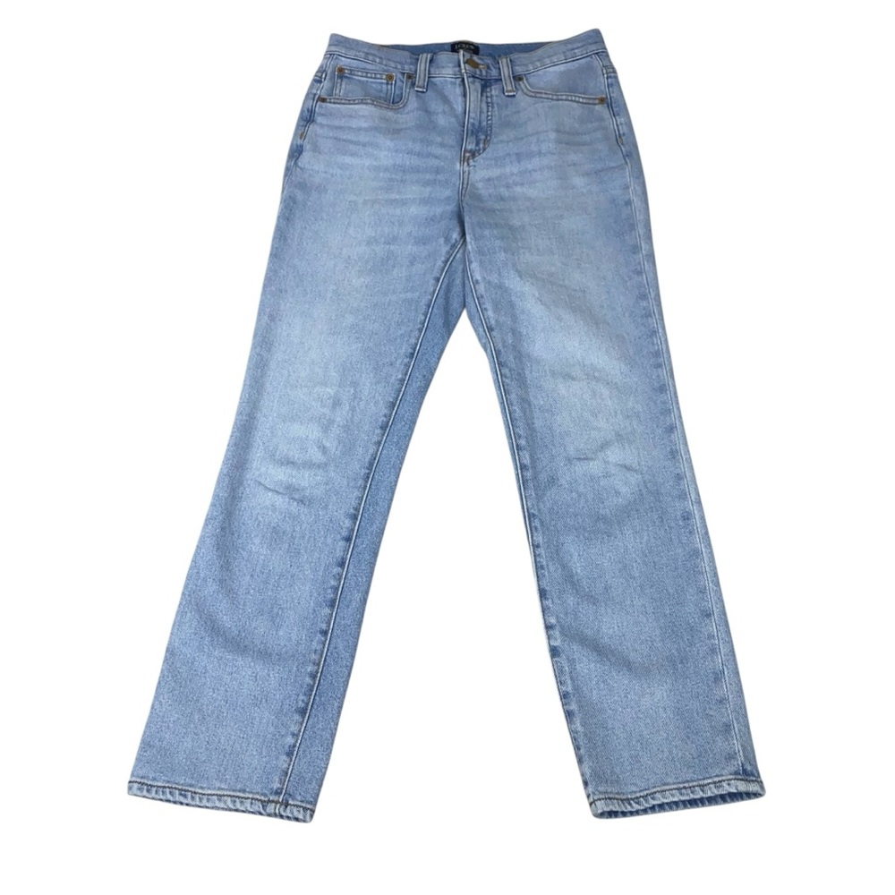 J. Crew Factory Light Blue Straight Leg Jeans